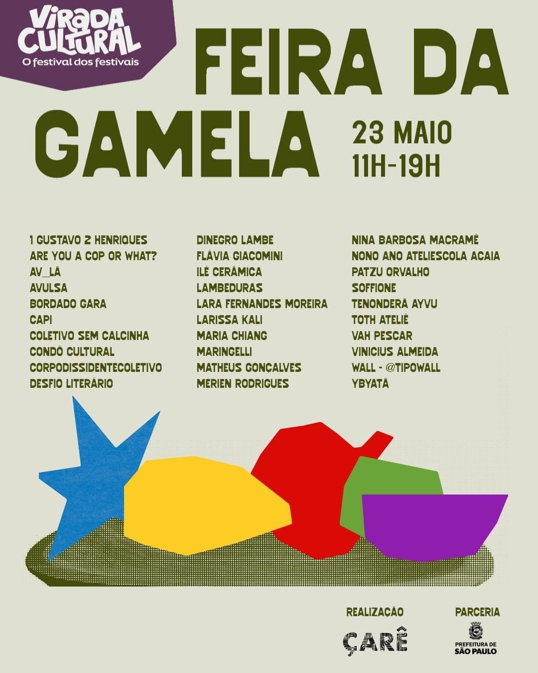 Feira da Gamela – 2ª edição no Instituto Çarê 